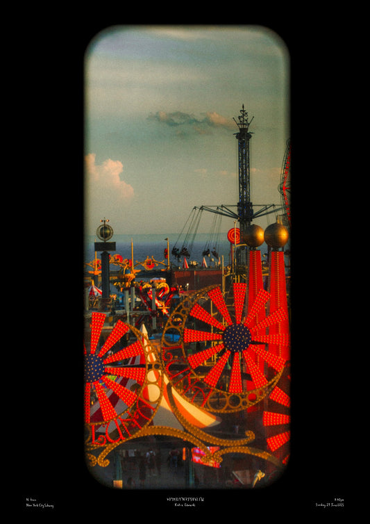 New York City Subway Poster Art Print Train Travel Katie Edwards Photography London